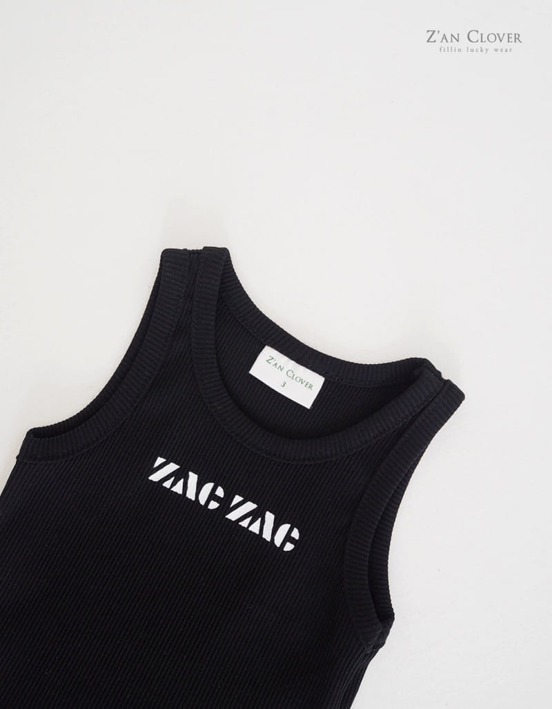 Zan Clover - Korean Children Fashion - #fashionkids - Zac Rib Sleeveless Tee - 7