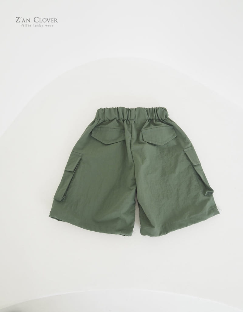 Zan Clover - Korean Children Fashion - #kidsshorts - Anorak Over Fit Cargo Shorts - 6