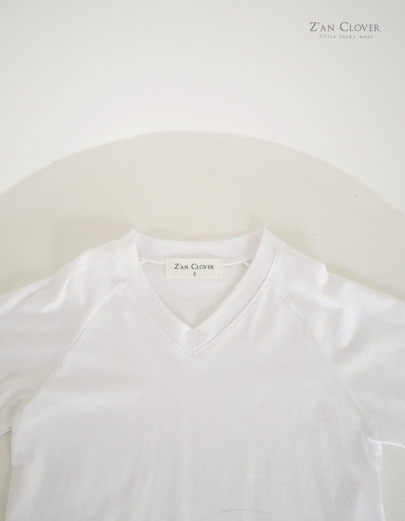 Zan Clover - Korean Children Fashion - #fashionkids - Lace Long Tee - 4