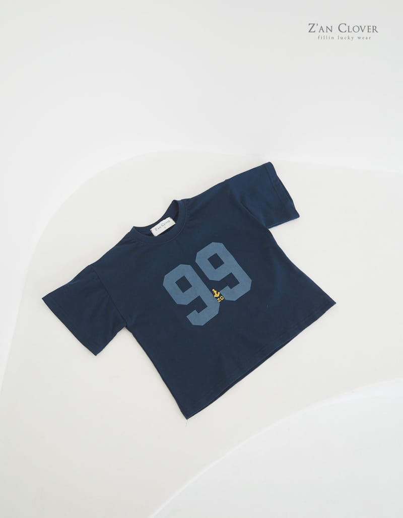 Zan Clover - Korean Children Fashion - #kidsshorts - Marine 99 Tee - 2