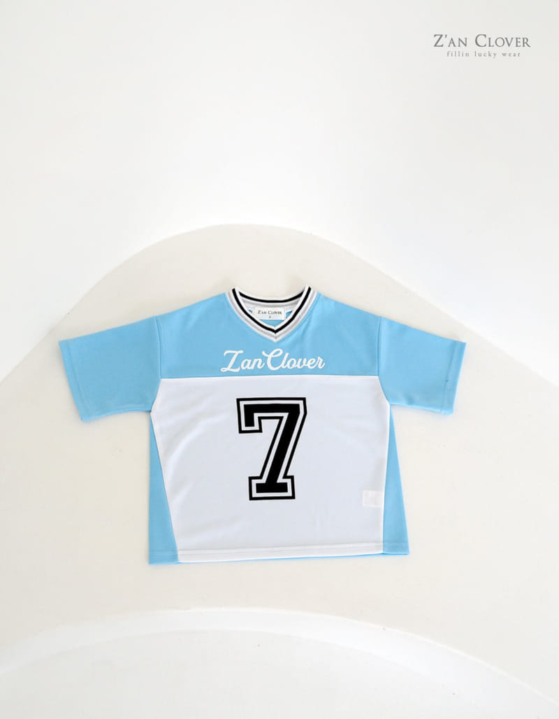Zan Clover - Korean Children Fashion - #kidsstore - Mesh 7 Long Tee - 6
