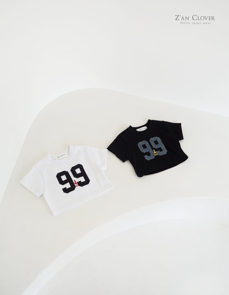 Zan Clover - Korean Children Fashion - #kidsstore - 99 Short Tee - 2