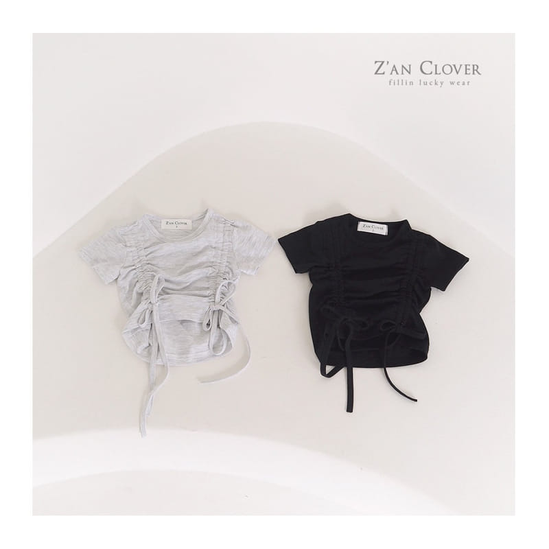 Zan Clover - Korean Children Fashion - #kidzfashiontrend - Front Tunnel Tee