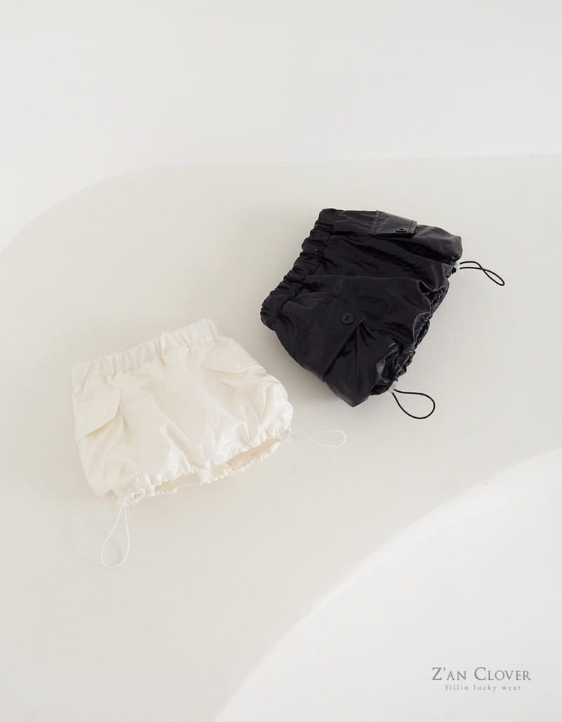 Zan Clover - Korean Children Fashion - #littlefashionista - Cargo Balloon Skirt - 2