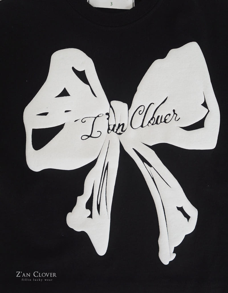 Zan Clover - Korean Children Fashion - #littlefashionista - Volume Ribbon Tee - 7