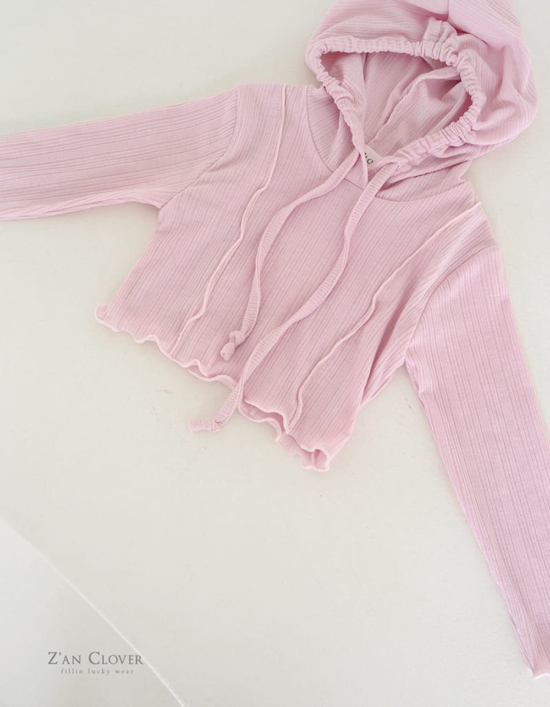 Zan Clover - Korean Children Fashion - #magicofchildhood - Wave Short Hoody - 5