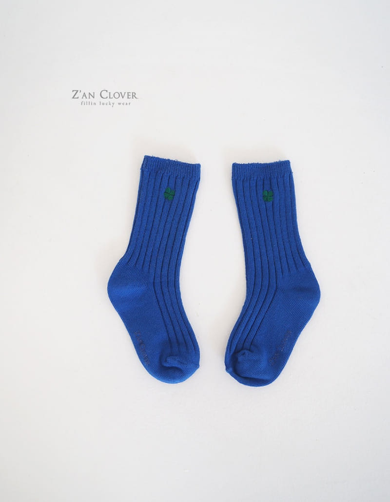 Zan Clover - Korean Children Fashion - #magicofchildhood - Vivid Clover Socks - 9