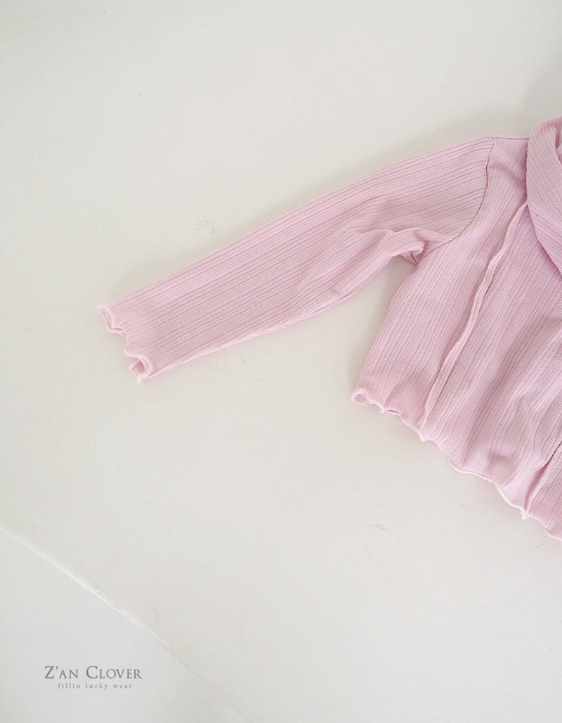 Zan Clover - Korean Children Fashion - #minifashionista - Wave Short Hoody - 6