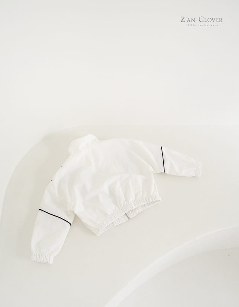 Zan Clover - Korean Children Fashion - #prettylittlegirls - Piping Wind Breaker - 5