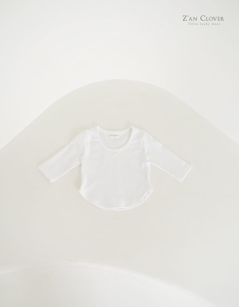 Zan Clover - Korean Children Fashion - #prettylittlegirls - Round Short Sleeve Tee - 3