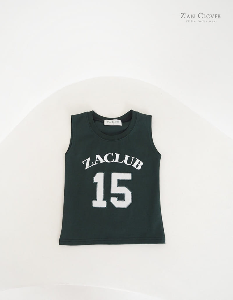 Zan Clover - Korean Children Fashion - #stylishchildhood - 15 Patch Sleeveless Tee - 3