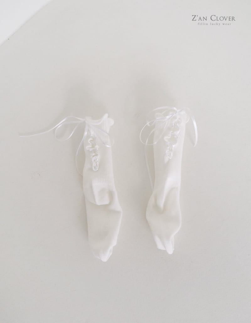 Zan Clover - Korean Children Fashion - #todddlerfashion - Ballet Core Socks Set - 8