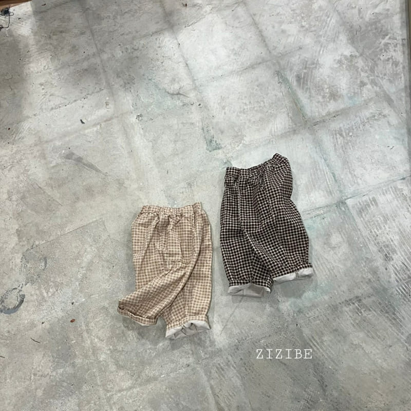 Zizibe - Korean Children Fashion - #childofig - Small Check Pants - 2