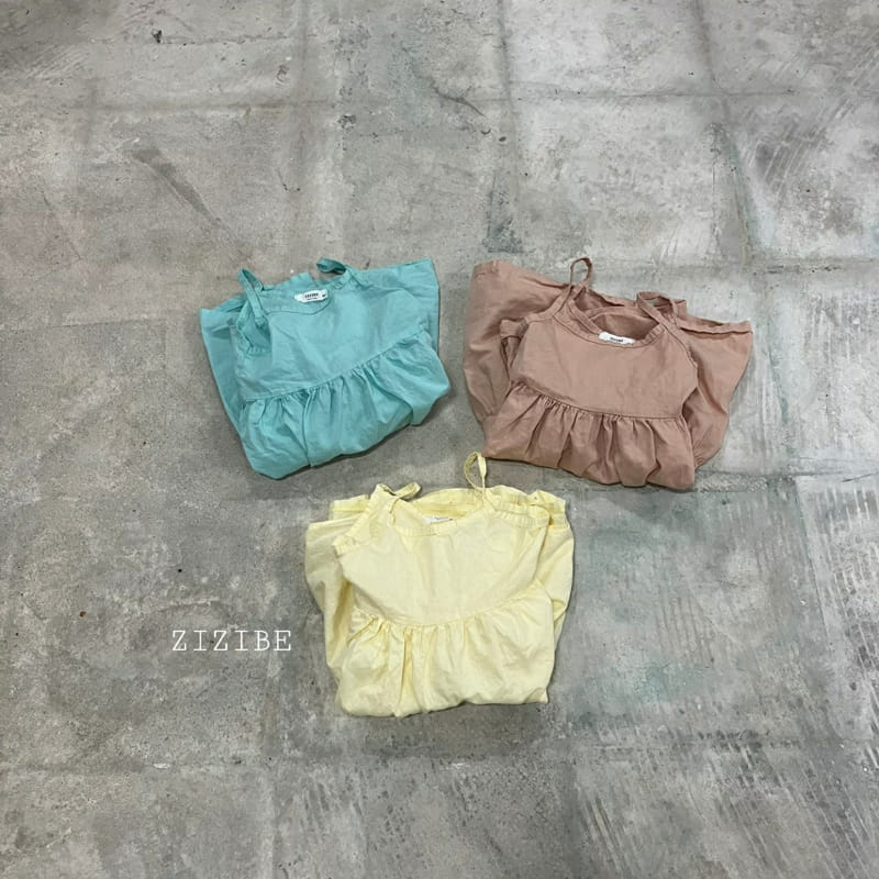 Zizibe - Korean Children Fashion - #fashionkids - String Sleeveless One-Piece