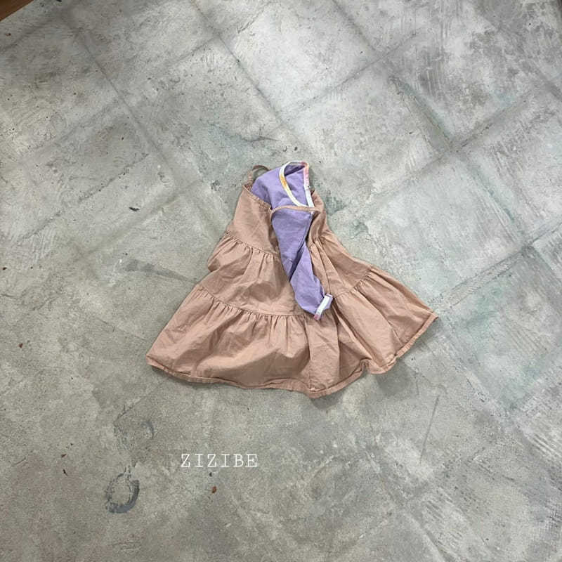 Zizibe - Korean Children Fashion - #kidsstore - String Sleeveless One-Piece - 3