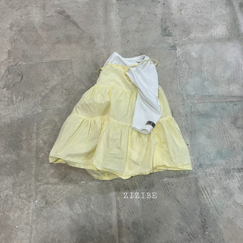 Zizibe - Korean Children Fashion - #todddlerfashion - String Sleeveless One-Piece - 10