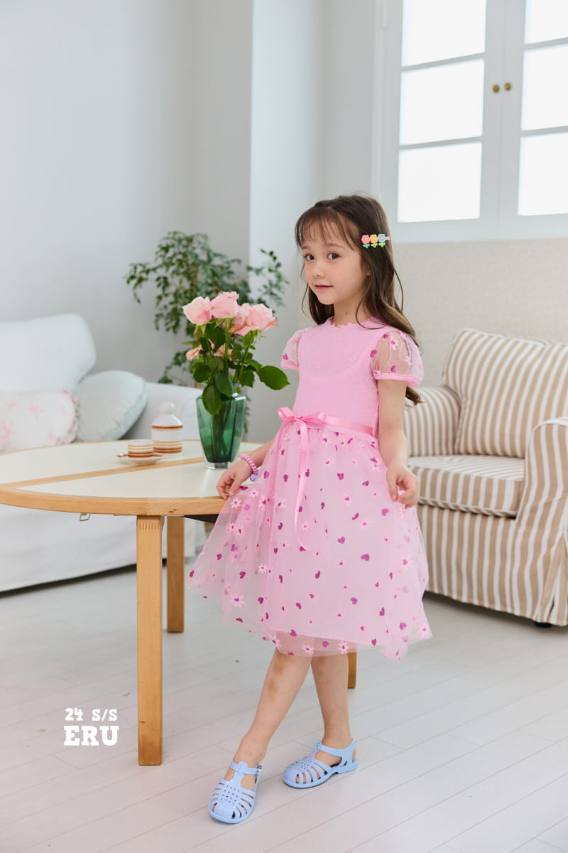 e.ru - Korean Children Fashion - #discoveringself - Heart One-Piece - 4