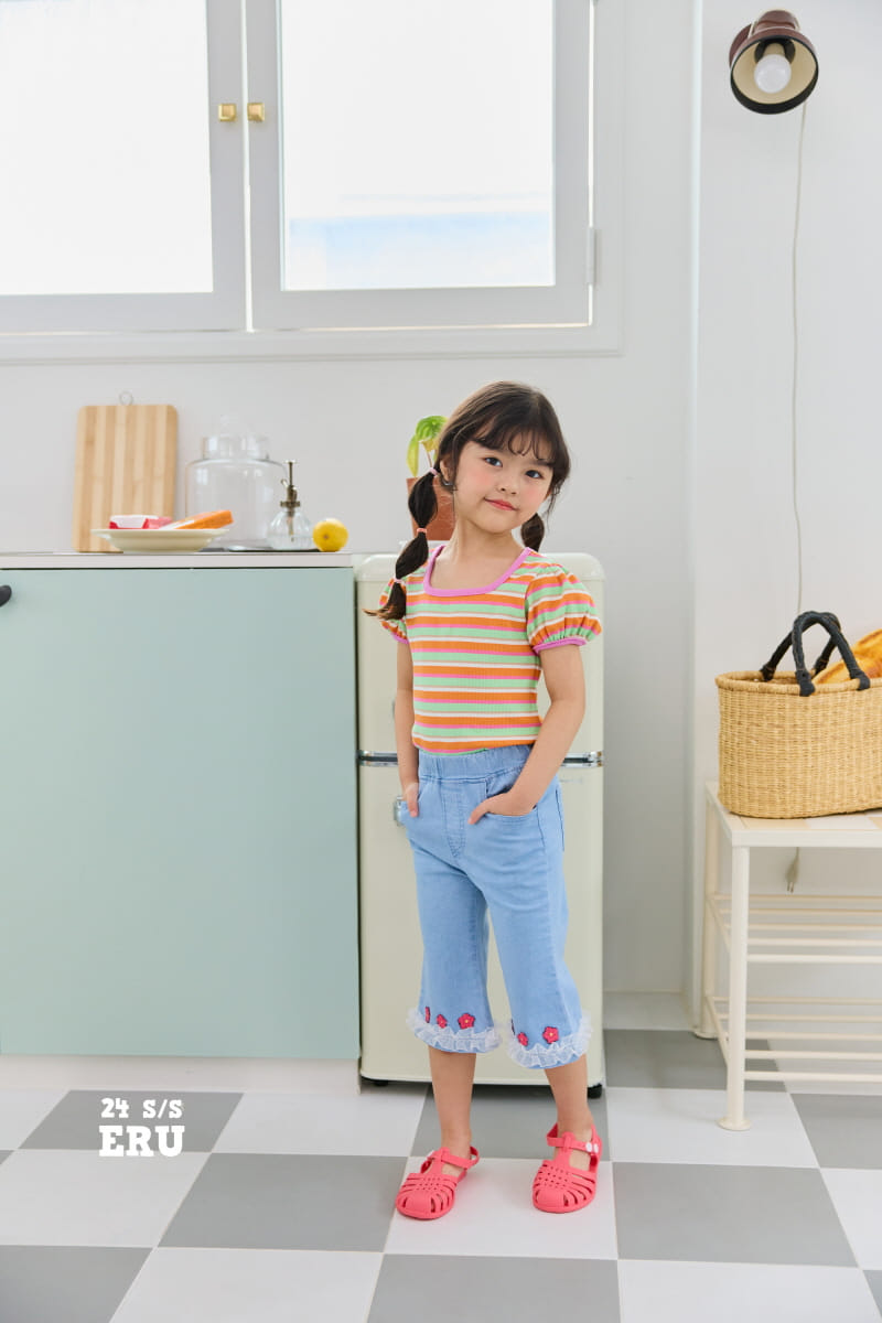e.ru - Korean Children Fashion - #kidsstore - Line Square Tee - 9