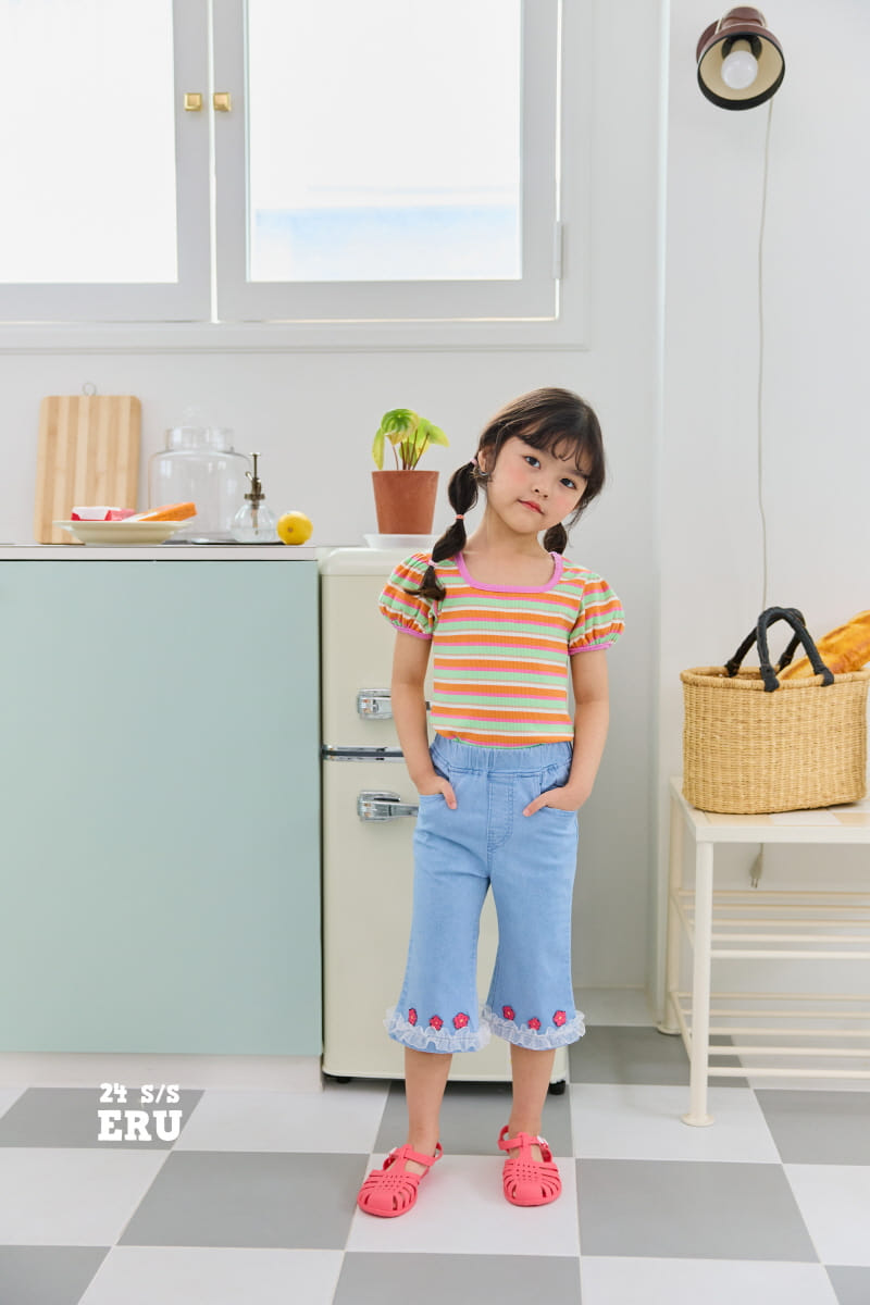 e.ru - Korean Children Fashion - #kidzfashiontrend - Line Square Tee - 10