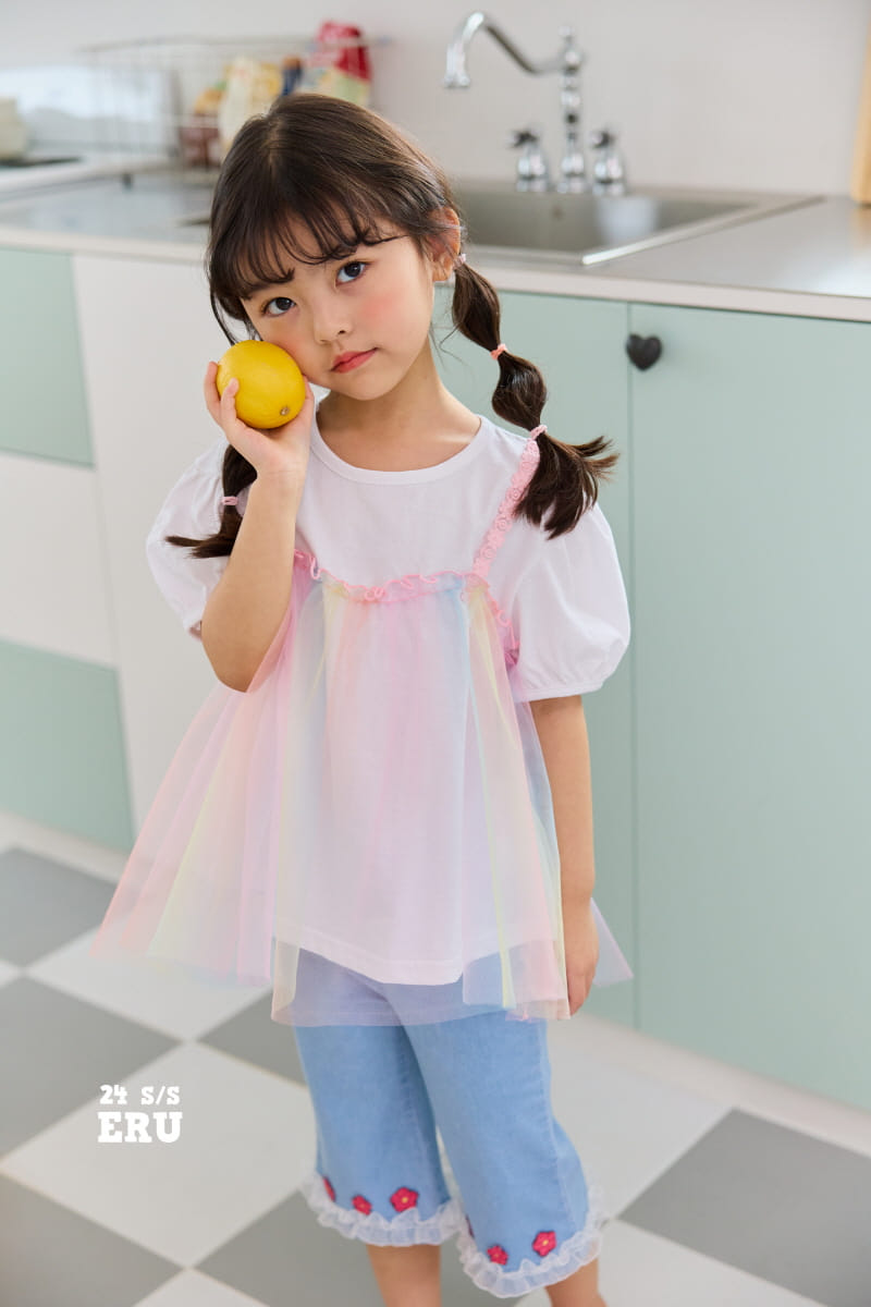 e.ru - Korean Children Fashion - #kidzfashiontrend - Rainbow Long Tee