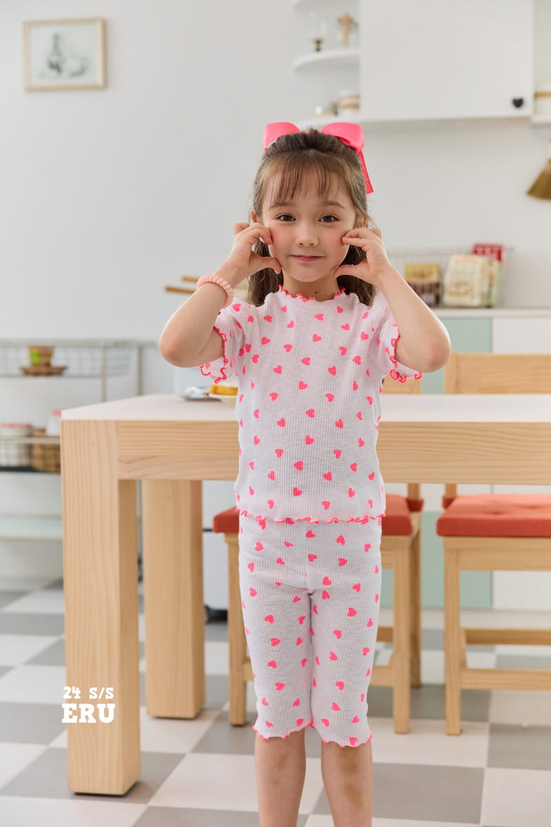 e.ru - Korean Children Fashion - #prettylittlegirls - Heart Rib Tee - 8