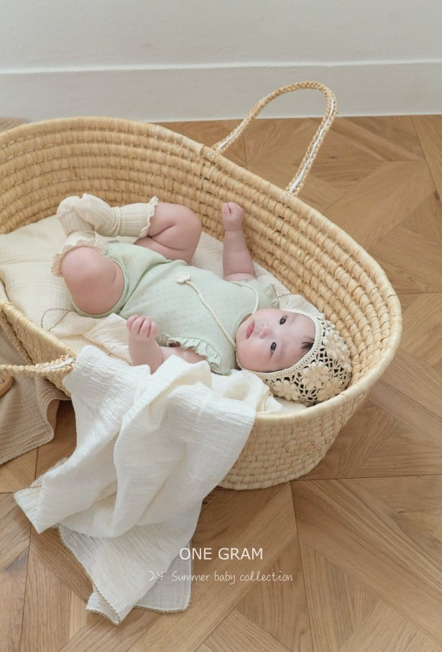 1 Gram - Korean Baby Fashion - #babyboutiqueclothing - Paris Frill Body Suit - 10