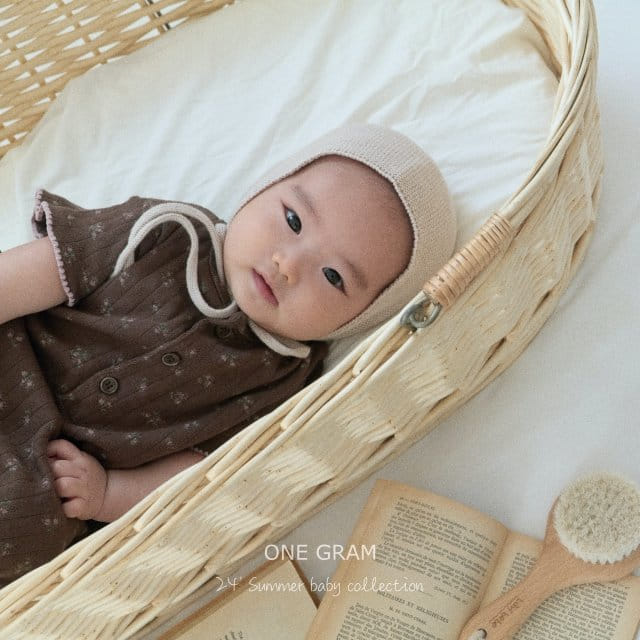 1 Gram - Korean Baby Fashion - #babyfever - Mellow Body Suit - 2