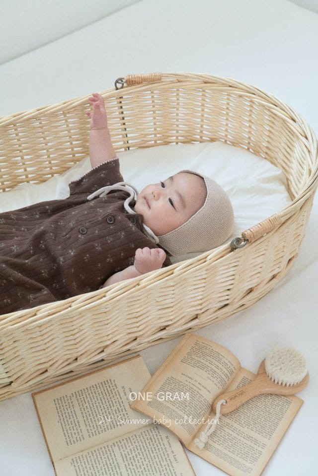 1 Gram - Korean Baby Fashion - #babygirlfashion - Mellow Body Suit - 3