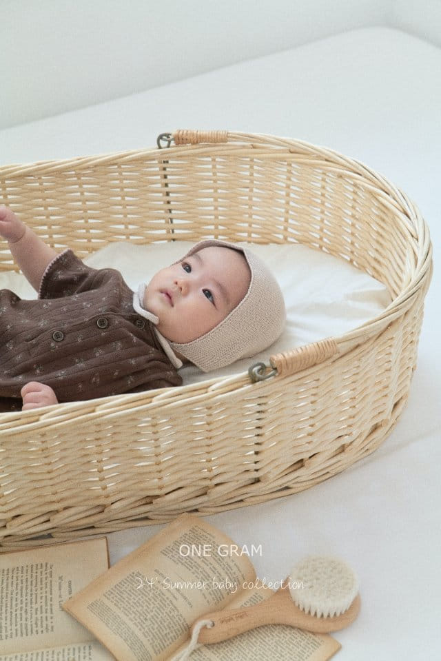 1 Gram - Korean Baby Fashion - #babyoninstagram - Mellow Body Suit - 5