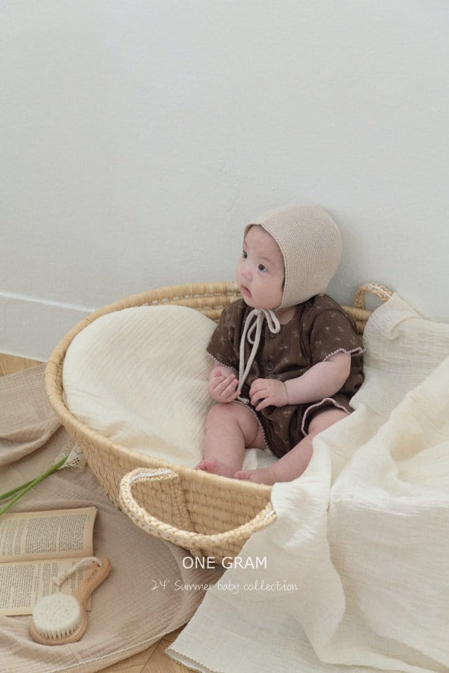 1 Gram - Korean Baby Fashion - #babyoutfit - Mellow Body Suit - 7