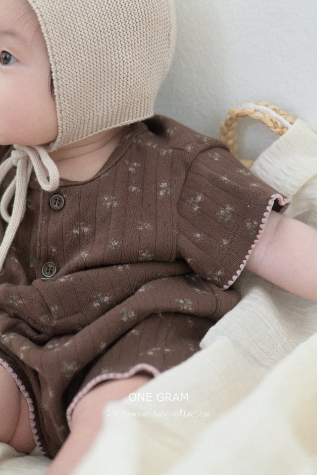 1 Gram - Korean Baby Fashion - #babyoutfit - Mellow Body Suit - 8