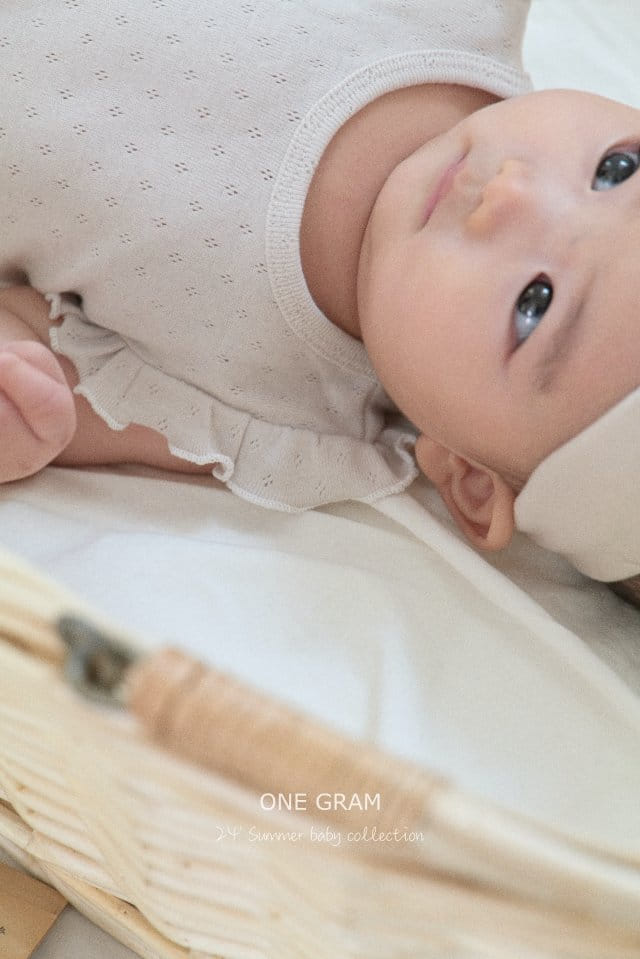 1 Gram - Korean Baby Fashion - #babywear - Paris Frill Body Suit - 5