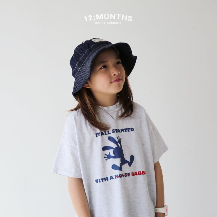 12 Month - Korean Children Fashion - #kidzfashiontrend - Rabbit Tee With MOM - 4