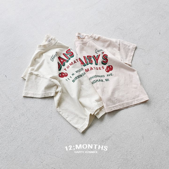 12 Month - Korean Children Fashion - #fashionkids - Tomato Tee