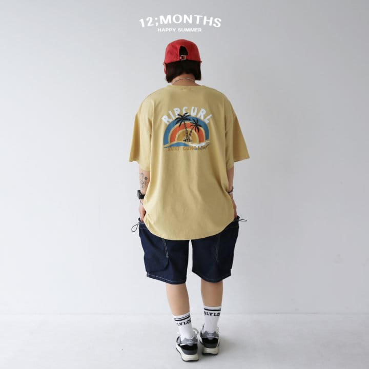 12 Month - Korean Children Fashion - #kidsstore - Plam Tree Tee With MOM - 6
