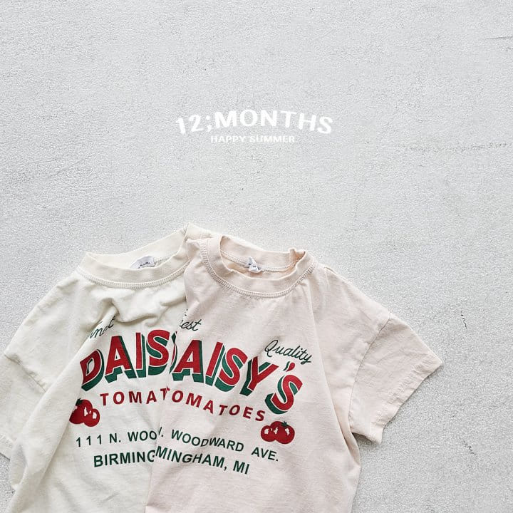 12 Month - Korean Children Fashion - #littlefashionista - Tomato Tee - 6
