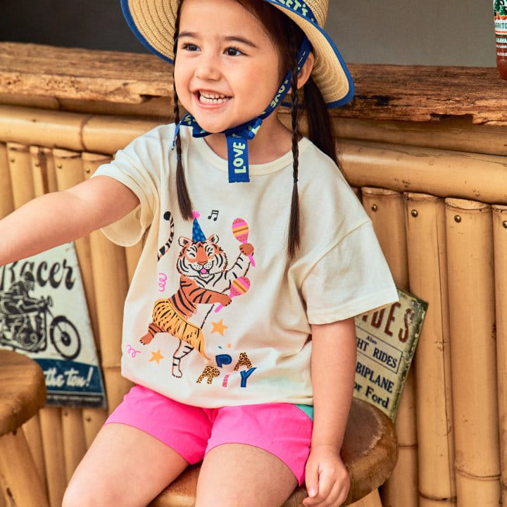 1St Blue - Korean Children Fashion - #childrensboutique - Party Tiger Tee - 3