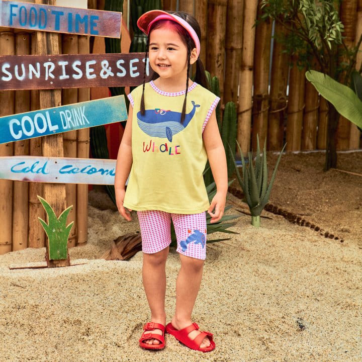 1St Blue - Korean Children Fashion - #fashionkids - Glasses Animal Tee - 5