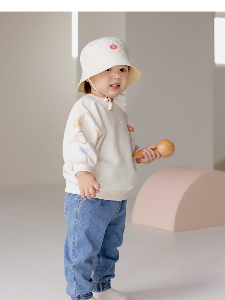 Ayaan Denim Baby Jogger Pants