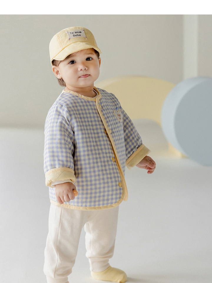 Eulian Quilting Reversible Baby Jacket