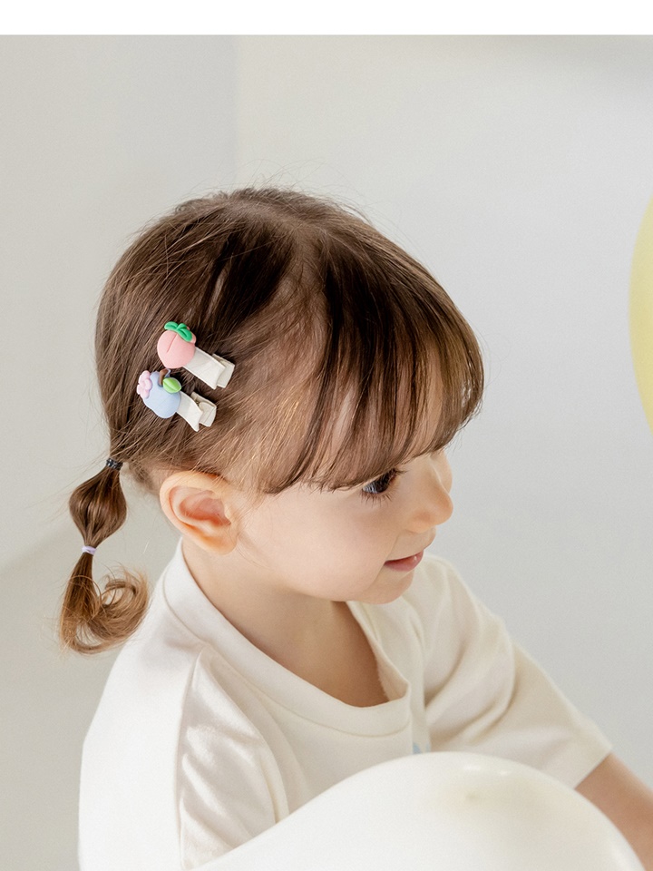 Purto Mini Baby Hair Pin 3in1 Set ( 5ea 1set)