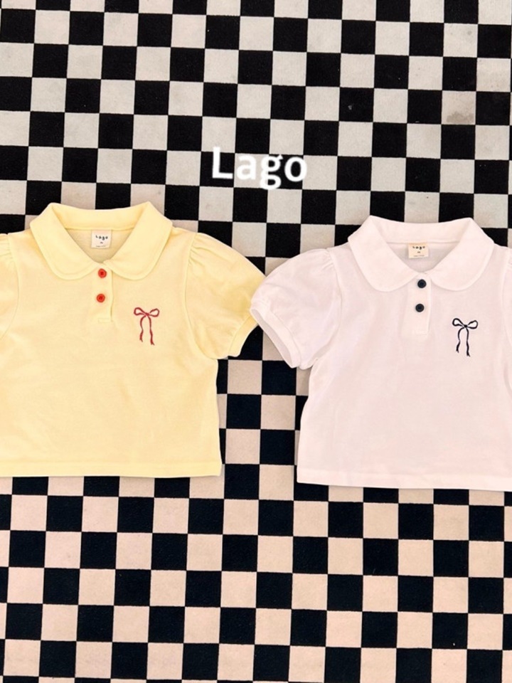Ribbon Collar Tee