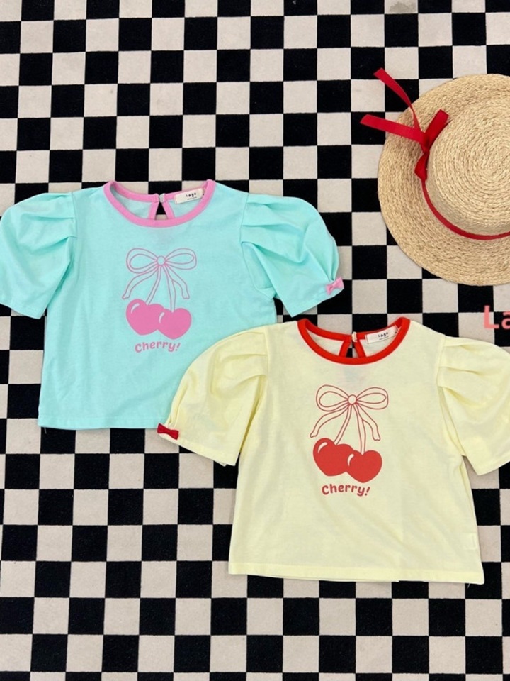 Cherry Ribbon Tee