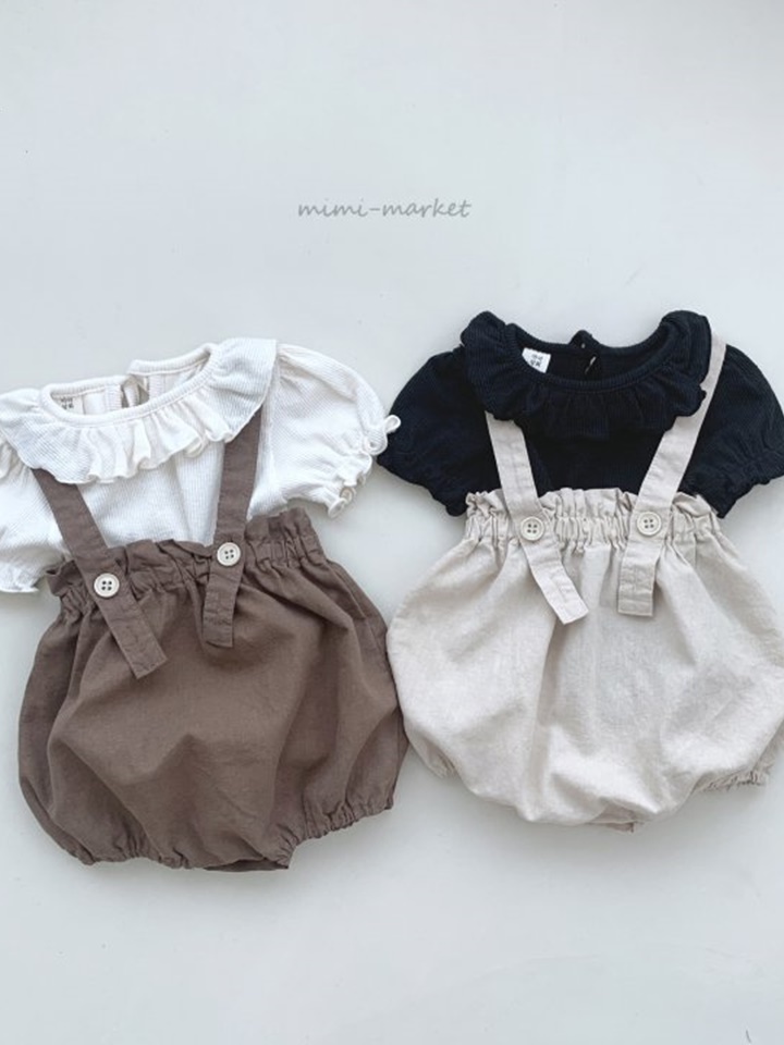 Linen Pot Dungarees