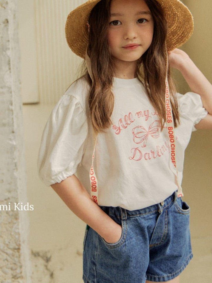 Ribbon Puff Tee
