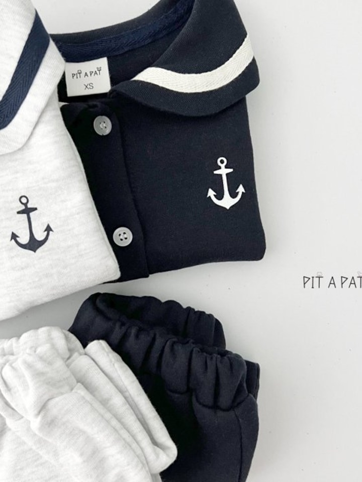 Baby Marine Top Bottom Set
