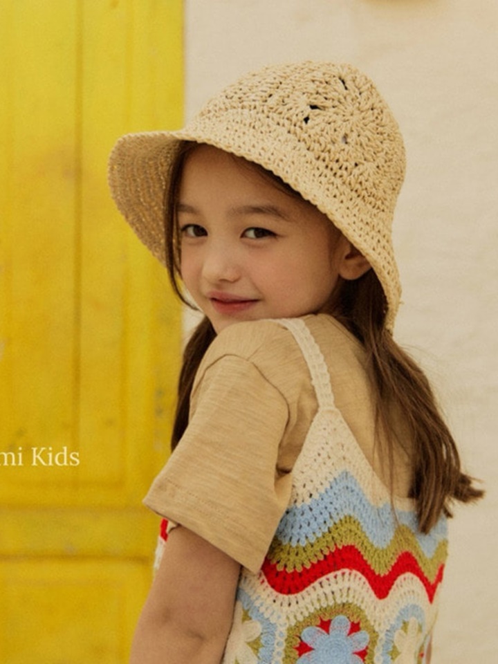 Straw Bucket Hat