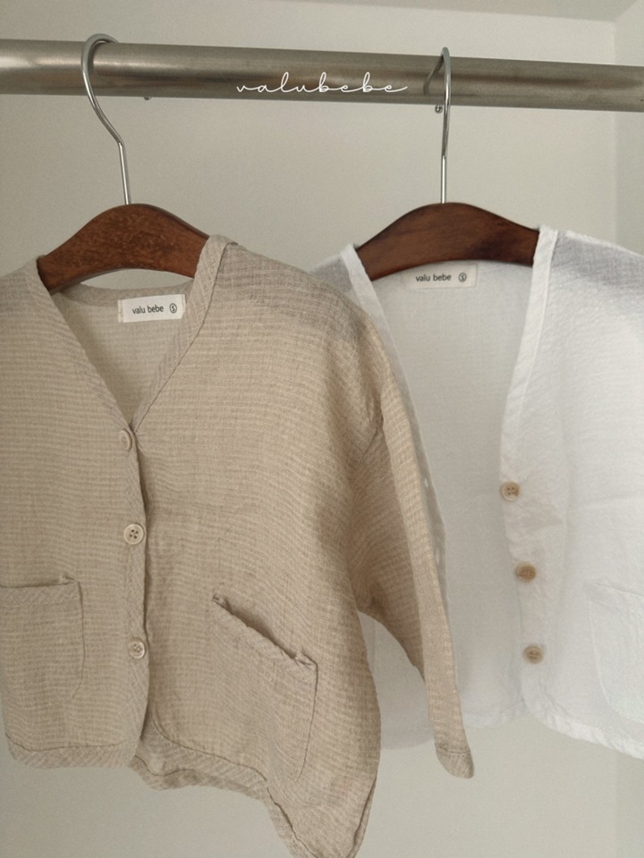 Pure Linen Cardigan
