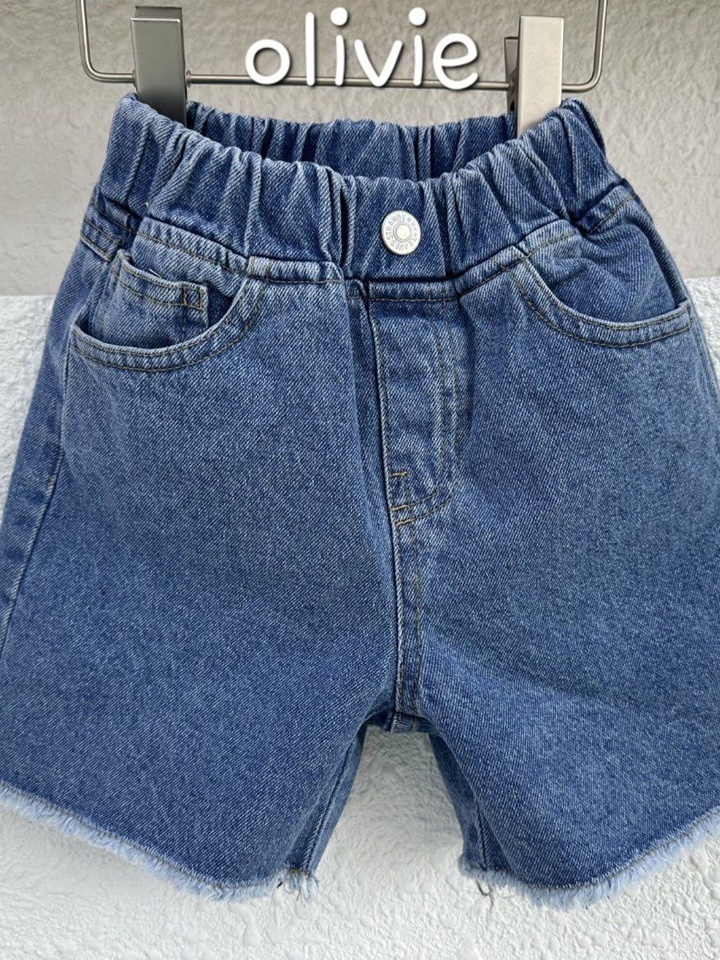 Cutting Denim Shorts