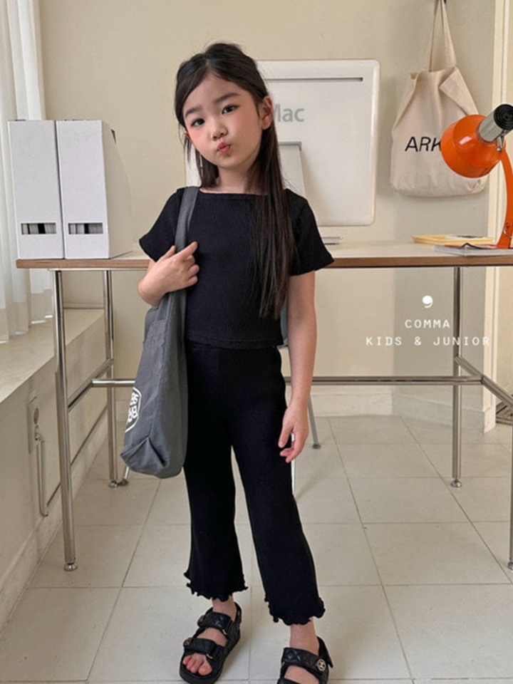 Terry Boots Cut Pants